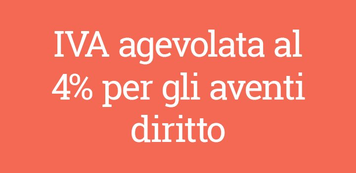 IVA agevolata